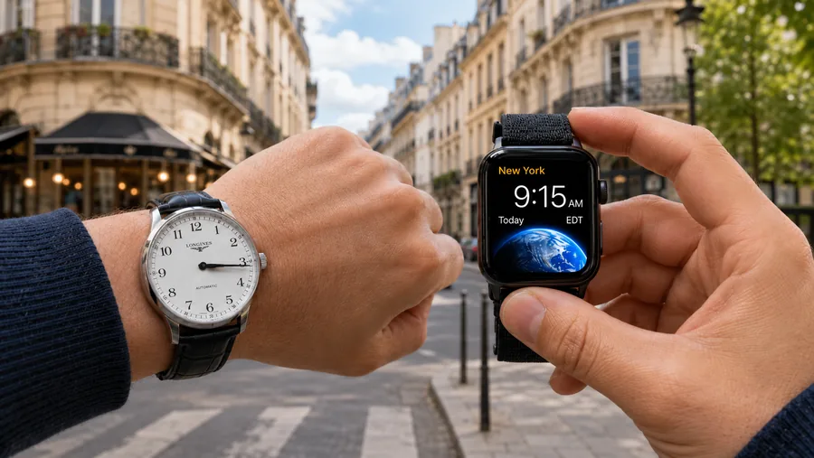 Set your watch to destination time the moment you board