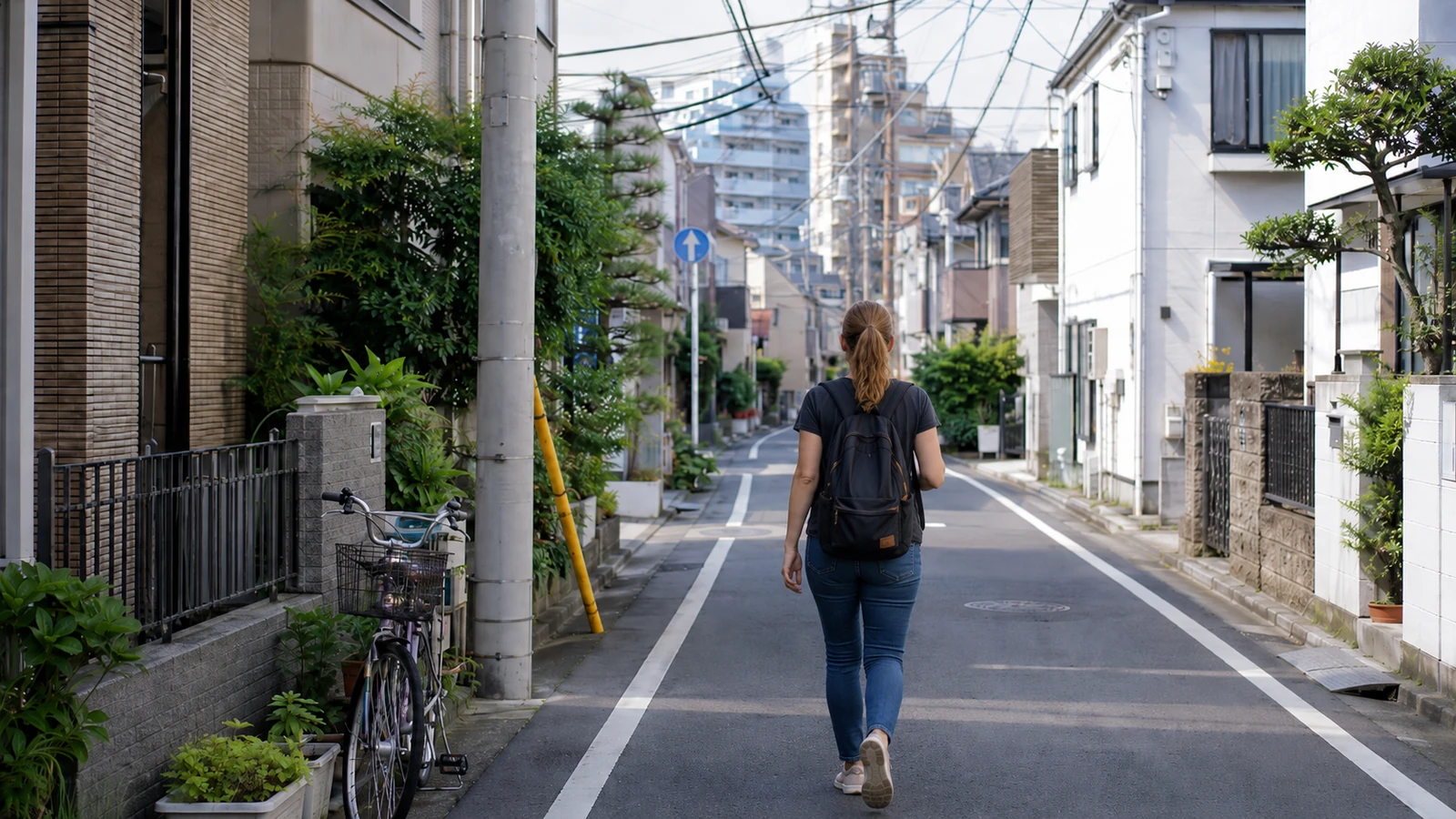 Walk your first day — skip the subway